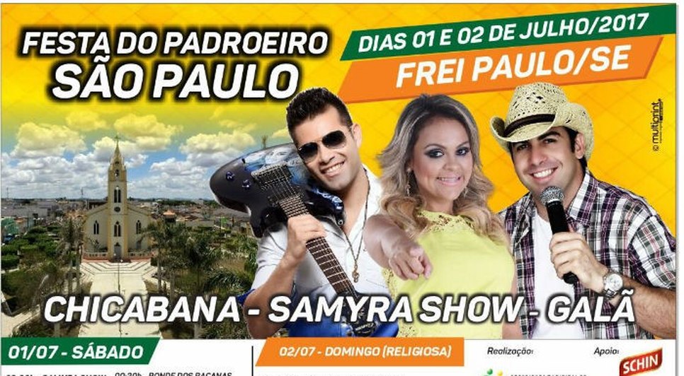 FESTA FREI PAULO