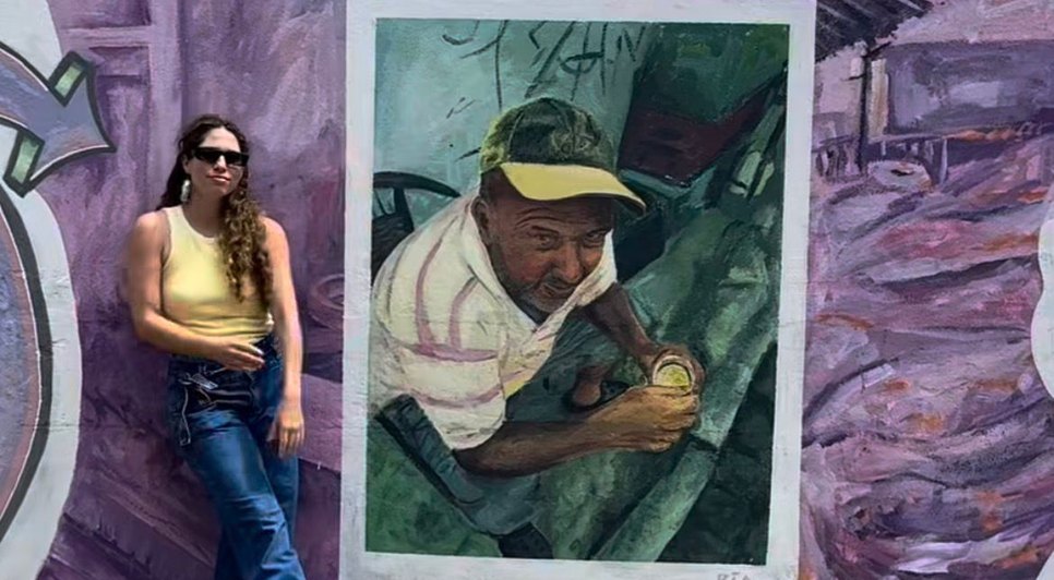 Yara Pão e a pintura de Seu Manoel da Macaxeira