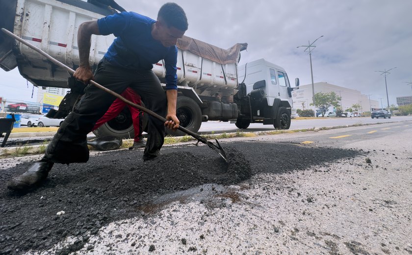 Serviços da Operação Tapa-Buraco chegaram a 183 ruas em novembro