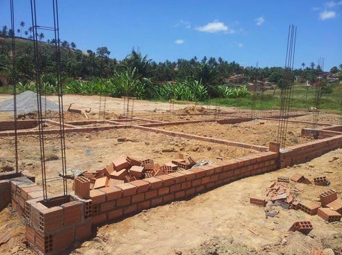 Prefeitura de Maragogi prossegue com obras de construção de creche