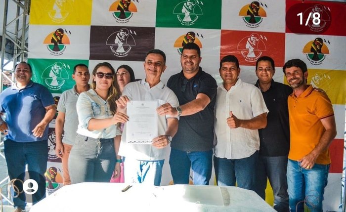 Kil e Iran Menezes assinam ordem de serviço para nova unidade de saúde na cidade