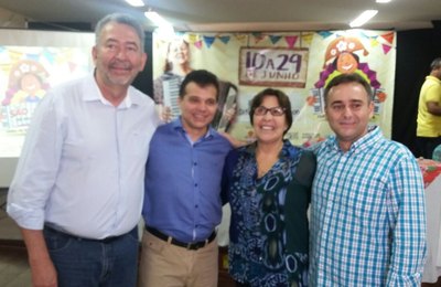 Pré-candidatura de Nezinho em Arapiraca ganha apoio do deputado Paulão