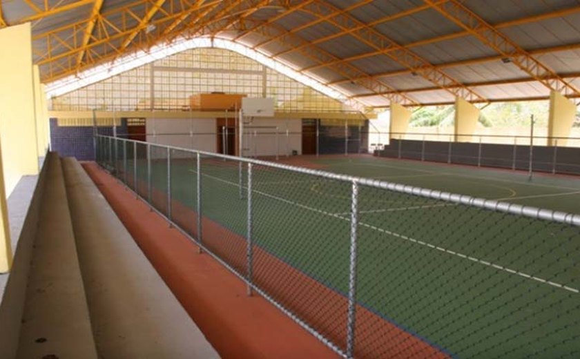 Governo inaugura ginásio da Escola Dom Constantino Luers, em Campo Alegre; 1.200 alunos serão beneficiados