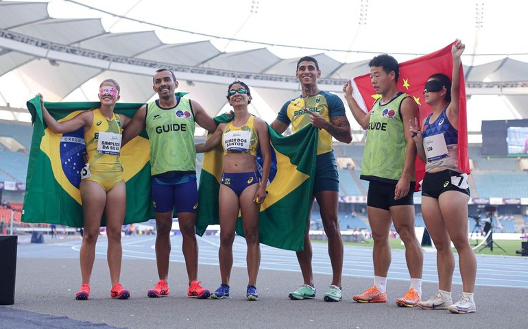 Brasil faz história e termina Mundial de Atletismo Paralímpico em 1º