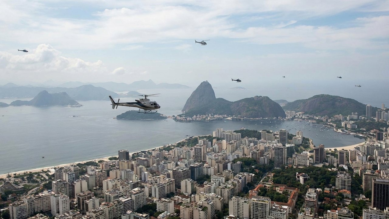Entenda a mudança nas rotas de helicópteros no Rio definida pela FAB
