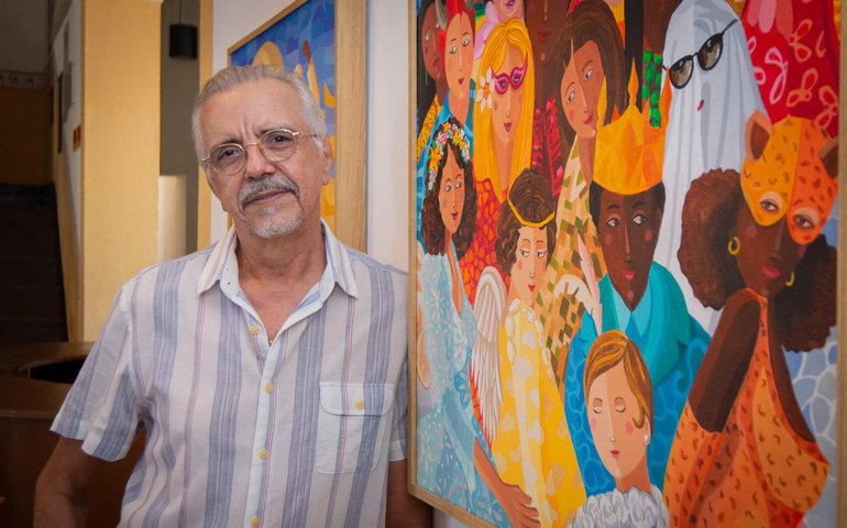 Artista alagoano Agélio Novaes celebra memórias carnavalescas alagoanas na exposição Minha Alma é Colorida