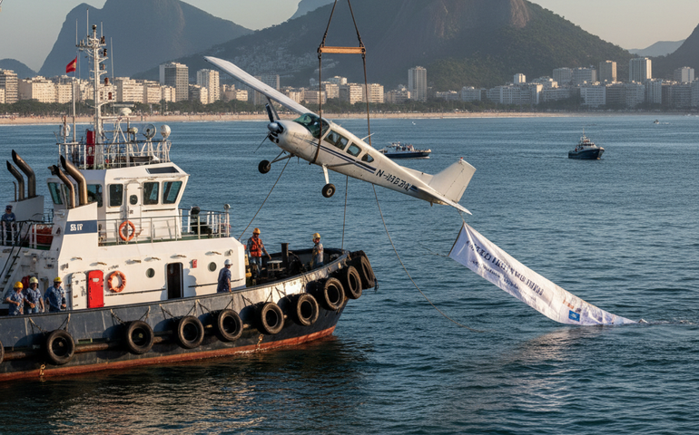 Piloto que morreu em queda de avião em Copacabana havia completado 40 anos dias antes do acidente