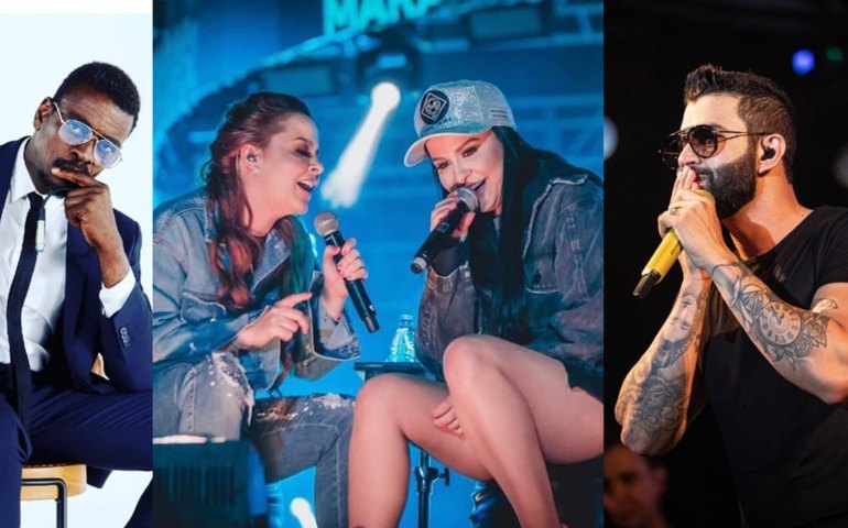 Lives do fim de semana têm Gusttavo Lima e Maiara e Maraisa