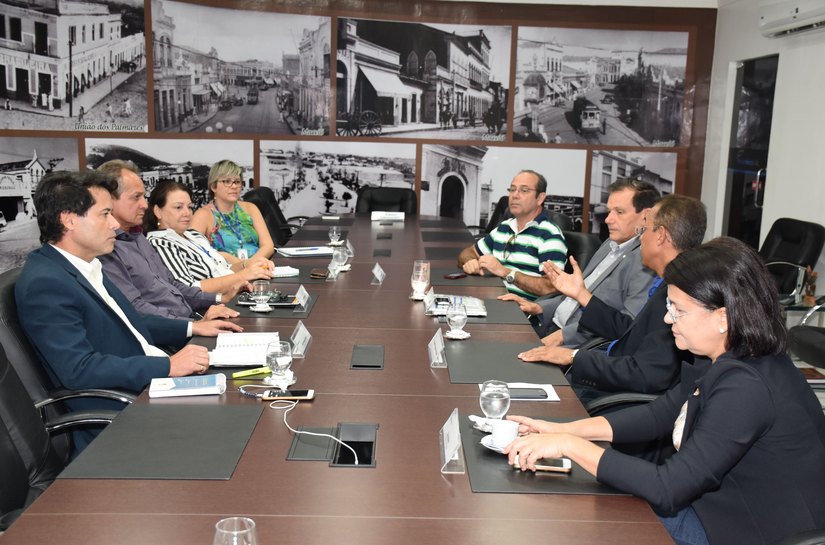 Fecomércio recebe visita do secretário de Segurança Comunitária de Maceió