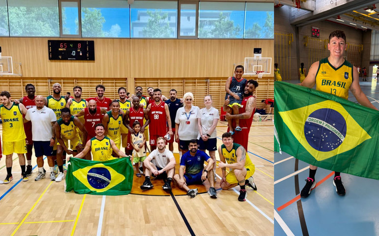 Caminhos do Esporte: atleta alagoano disputa Mundial de Maxibasketball com a Seleção Brasileira