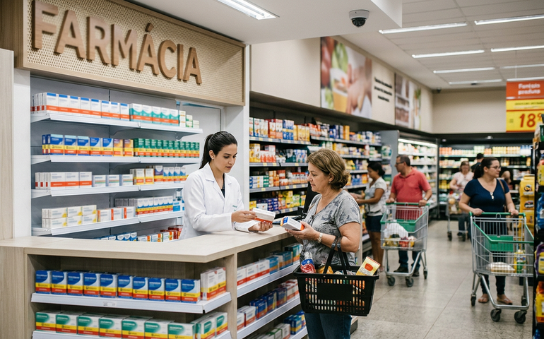 Câmara aprova urgência para projeto que permite venda de medicamentos em supermercados
