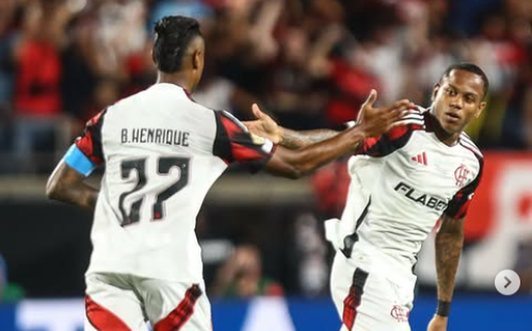 Flamengo protagoniza jogo morno, tem trave como inimiga e empata com LAFC no Mundial de Clubes