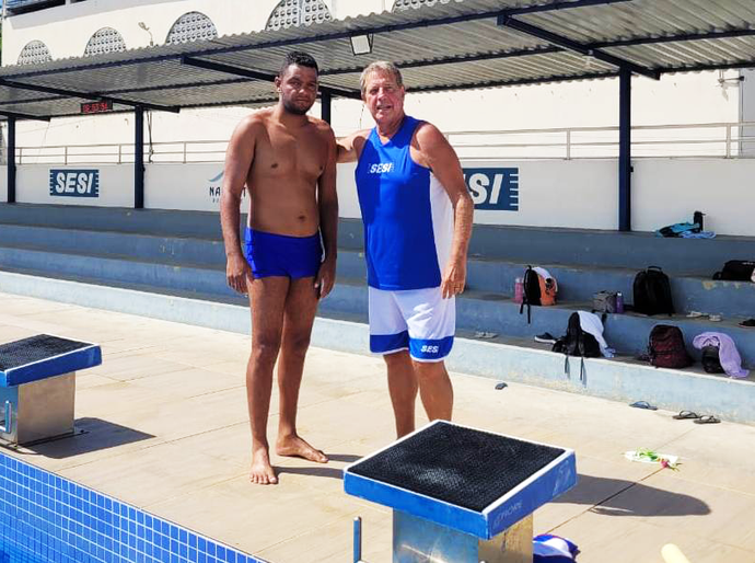 Nadador alagoano disputa seletiva nacional para campeonato de natação paralímpica