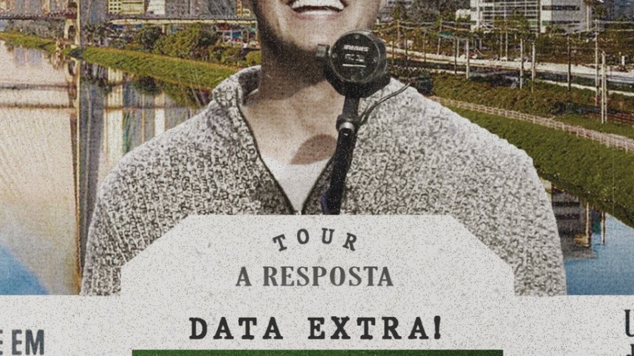 Deive Leonardo terá data extra no Espaço Unimed