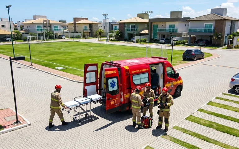Homem sofre trauma na cabeça durante partida de futebol em Arapiraca