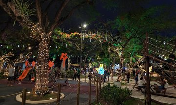 Praça do Centenário totalmente revitalizada