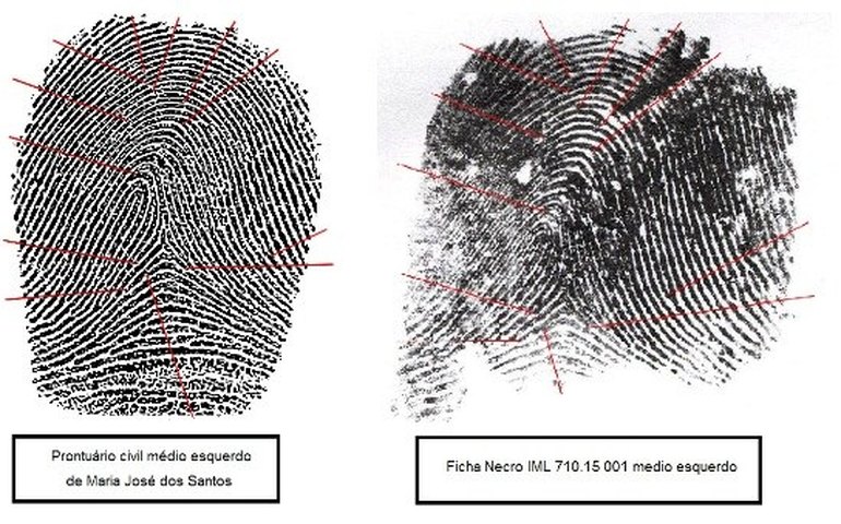Papiloscopistas confirmam identidade de mulher esquartejada
