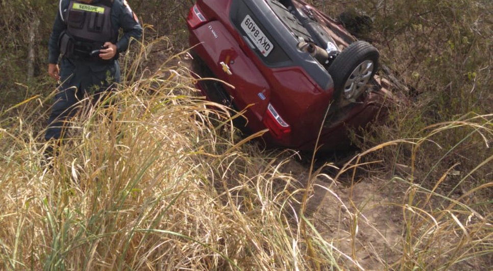 CAPOTAMENTO DE CARRO / Foto: BPRv