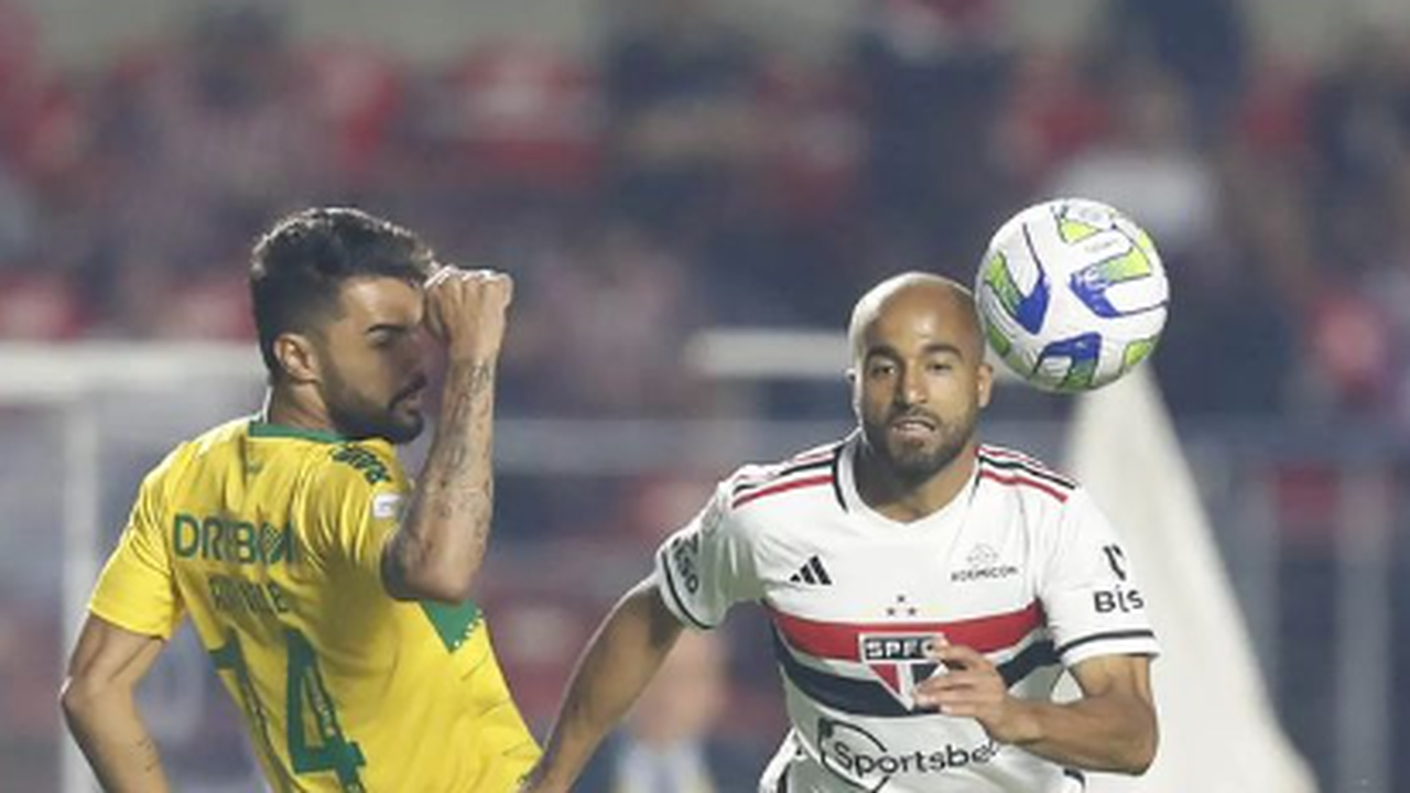 São Paulo tem noite sonolenta e apenas empata com o Cuiabá mesmo com Lucas e James Rodríguez