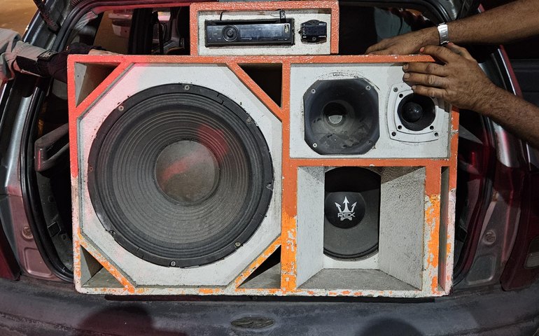  Operação Na Base do Sossego apreende 15 aparelhos de som em bairros de Maceió 