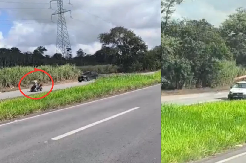 Idoso morre após colisão frontal entre carro e triciclo na BR-104
