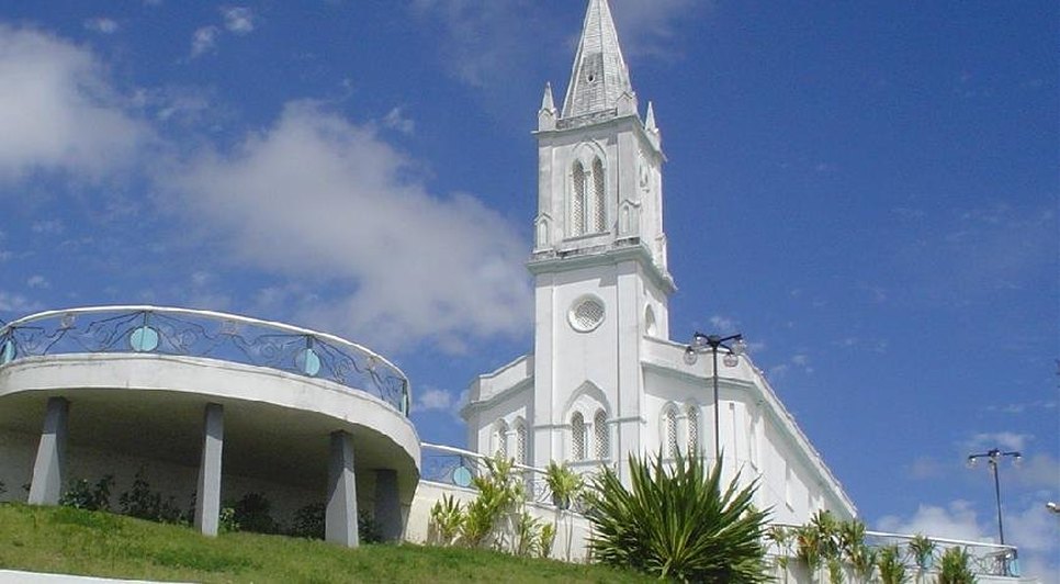 Missa na colina de Santo Antônio abriu as homenagens