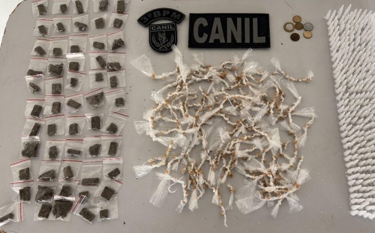 Polícia Militar apreende armas e drogas em operações em Arapiraca e Satuba