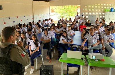 Polícia Militar fortalece ações ostensivas e preventivas nas unidades de ensino