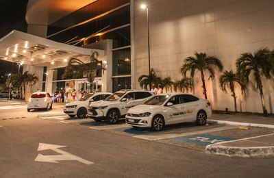 Parque Shopping dá início à temporada natalina com a chegada do Papai Noel
