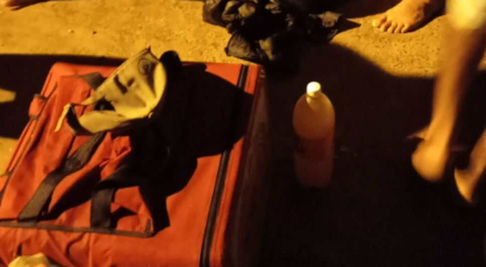 Motoboy é baleado durante entrega de comida em Laranjeiras