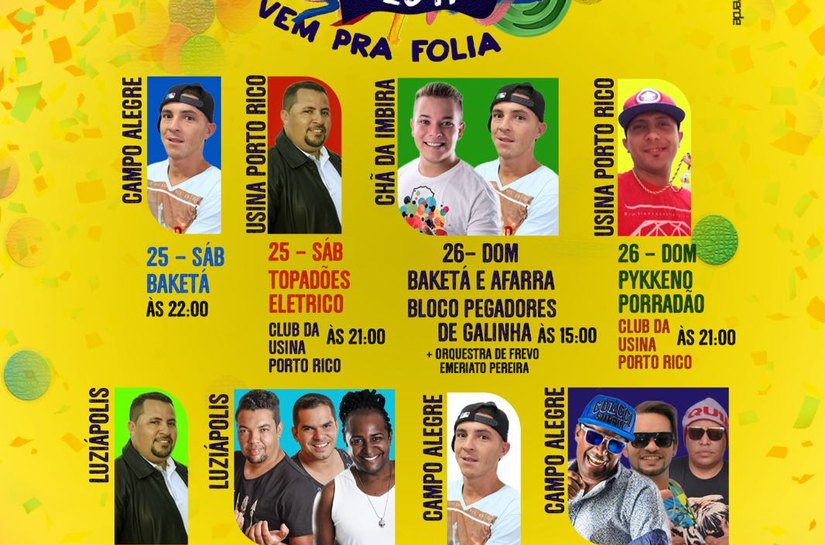 Confira programação oficial do Carnaval da Integração 2017 em Campo Alegre