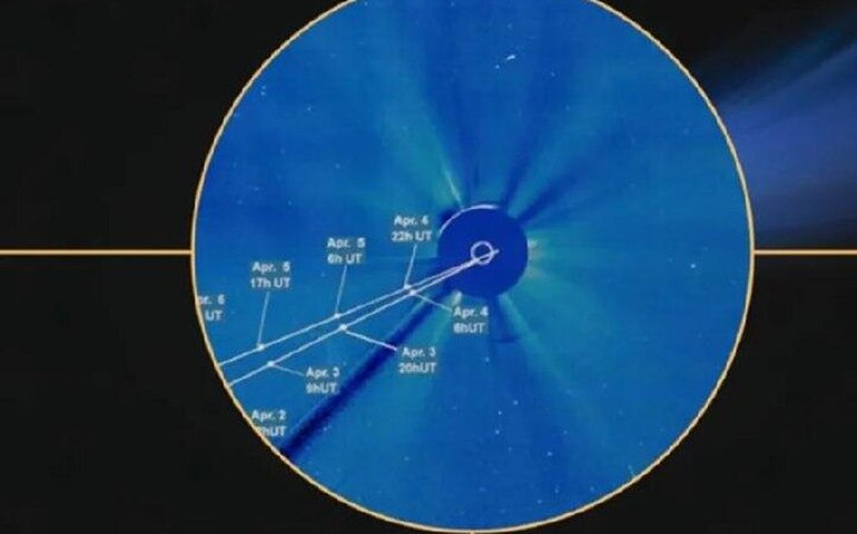 'Cometa da Páscoa' pode ser visto da Terra nas próximas semanas