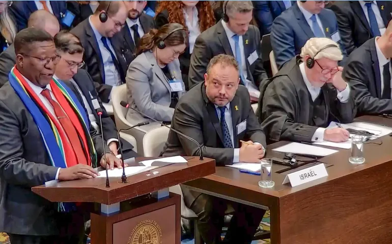 Em Haia, África do Sul diz que Israel promove colonização e genocídio 