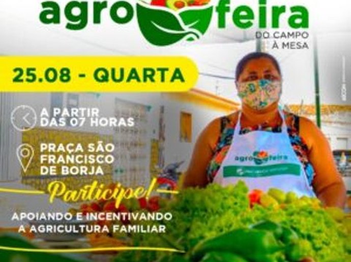 2ª Edição da Agrofeira será realizada nesta quarta (25), em Piaçabuçu