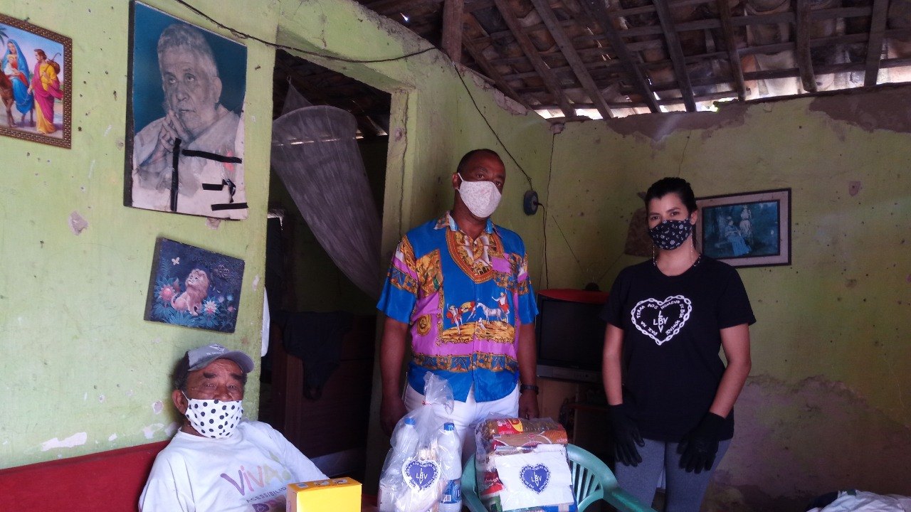 LBV conclui entrega de 7 toneladas em alimentos em Arapiraca e Maceió