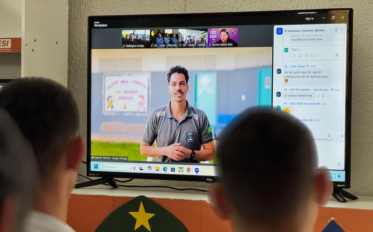 Adolescentes do Sistema Socioeducativo de Alagoas participam do projeto Caminhos Literários