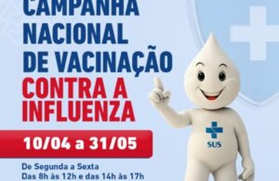 Prefeitura de Santana do Ipanema inicia Campanha de Vacinação contra Influenza 