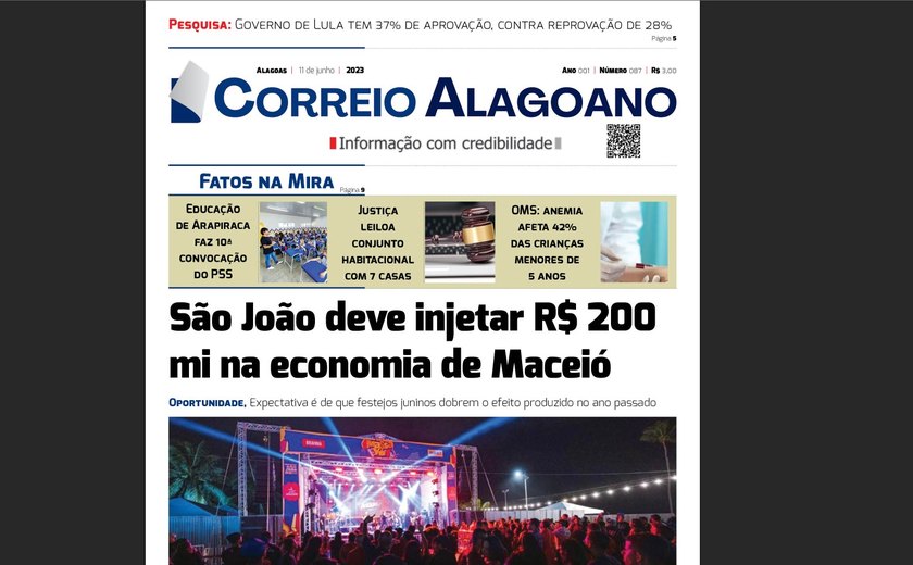 São João deve injetar R$ 200 mi na economia de Maceió