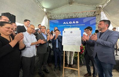 Algás promove extensão de rede de distribuição de gás canalizado ligando Cidade Universitária a Cruz das Almas