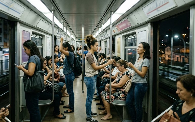 Vagão feminino 24h em trens e metrôs do Rio funciona? O GLOBO testa
