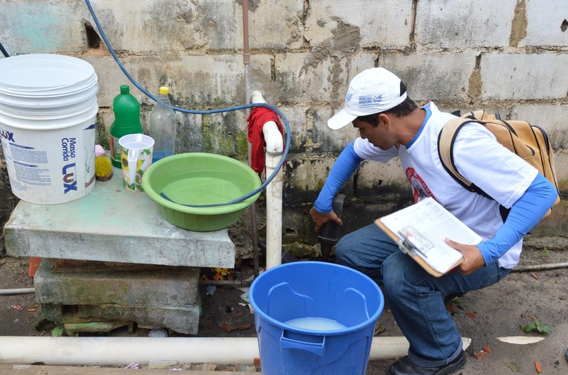 Sesau reforça cuidados para evitar proliferação do Aedes aegypti no período entre chuva e sol