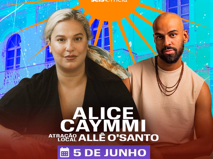 Alice Caymmi faz emocionante tributo a Nana Caymmi no Projeto Seis & Meia em Penedo