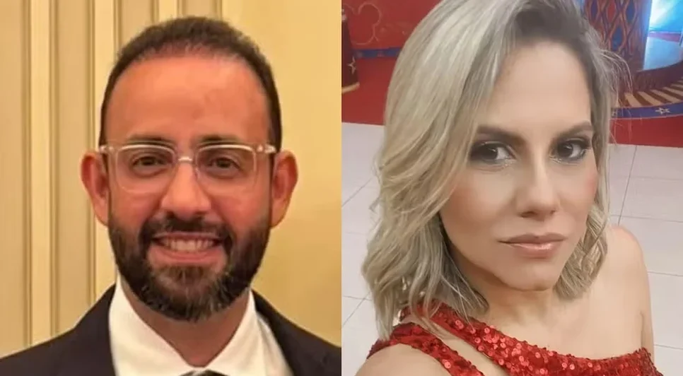 Delegado Diogo Gonçalves Bem e sua esposa, Lariça Saraiva Amando Alencar - Foto: Reprodução/Instagram