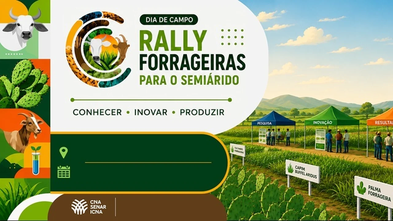 CNA lança Rally Forrageiras para fortalecer produção no Semiárido