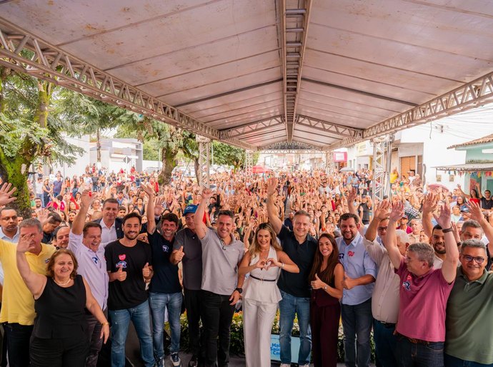 Ao lado de Vanessa e Neno, Renan Filho destaca obras que transformaram a Zona da Mata