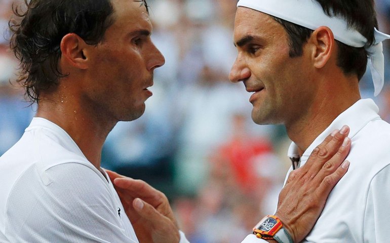 Nadal lamenta aposentadoria de Federer: &#8216;Queria que este dia nunca chegasse&#8217;
