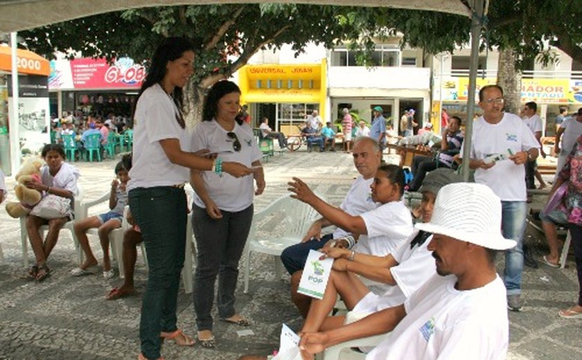 Arapiraca: Centro Pop realiza ação no Dia Mundial Contra a Tuberculose