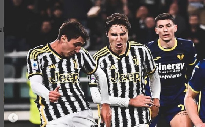 Juventus consegue vitória no fim e dorme na liderança do Campeonato Italiano