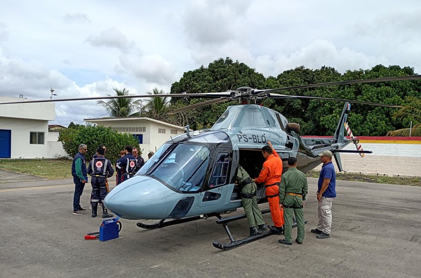 Departamento Estadual de Aviação lança serviço aeromédico na base de Arapiraca