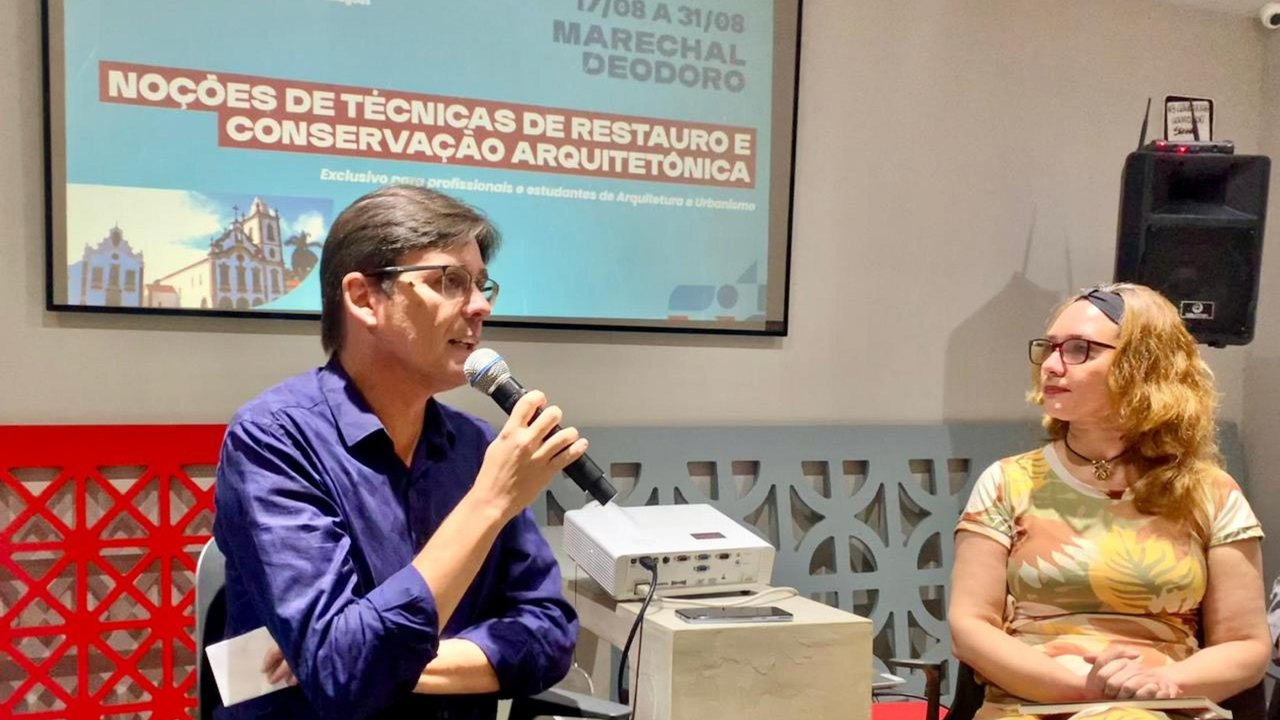 Minicurso ensina noções de restauro e conservação arquitetônica